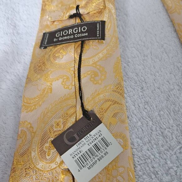 Giorgio gold necktie - Picture 5 of 6